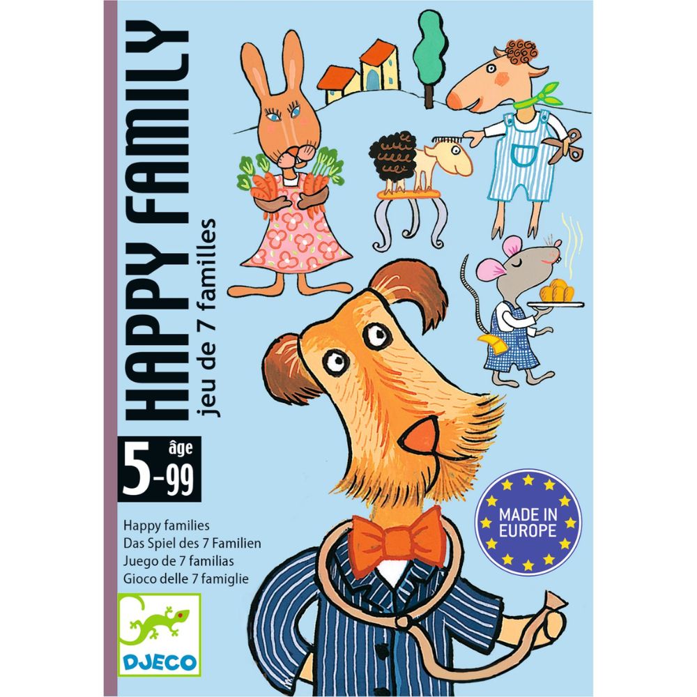 Djeco Playing Cards - Happy Family
