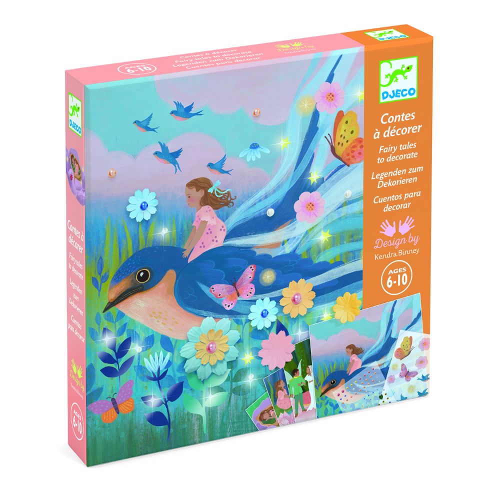 Djeco Fairy Tales to Decorate - Thumbelina DJ09429