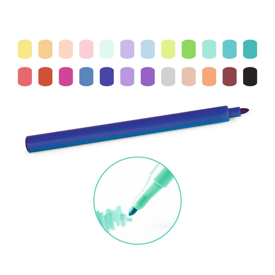 Djeco Colours For Older Ones - 24 Felt Tips DJ09533