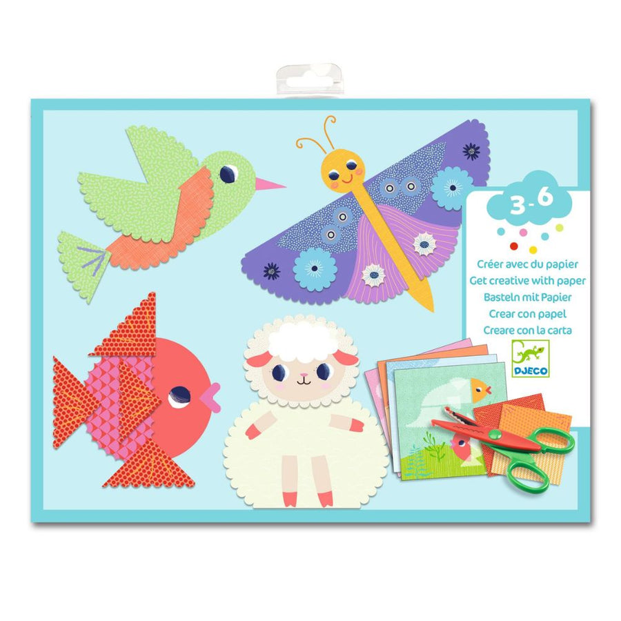 Djeco Collages - Crinkle Cutting