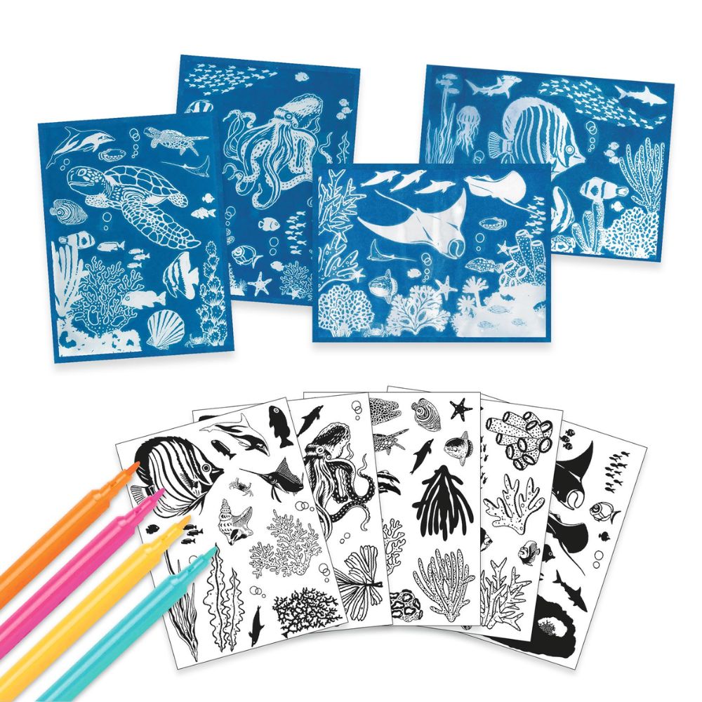 Djeco Cyanotype Crafts For Kids Ultramarine