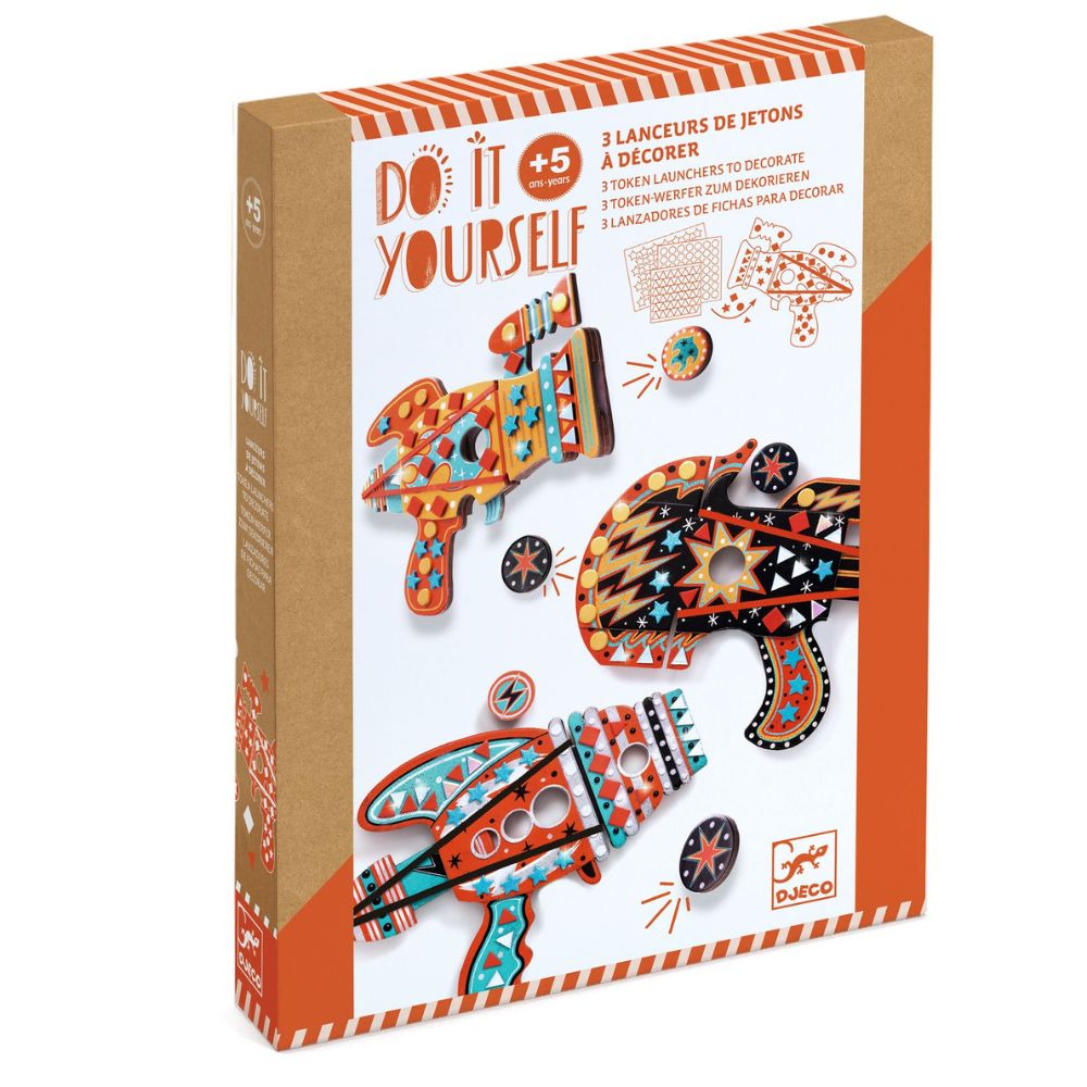 Djeco Do It Yourself - Kosmik Mosaic Launchers Mosaic Kits DJ07913