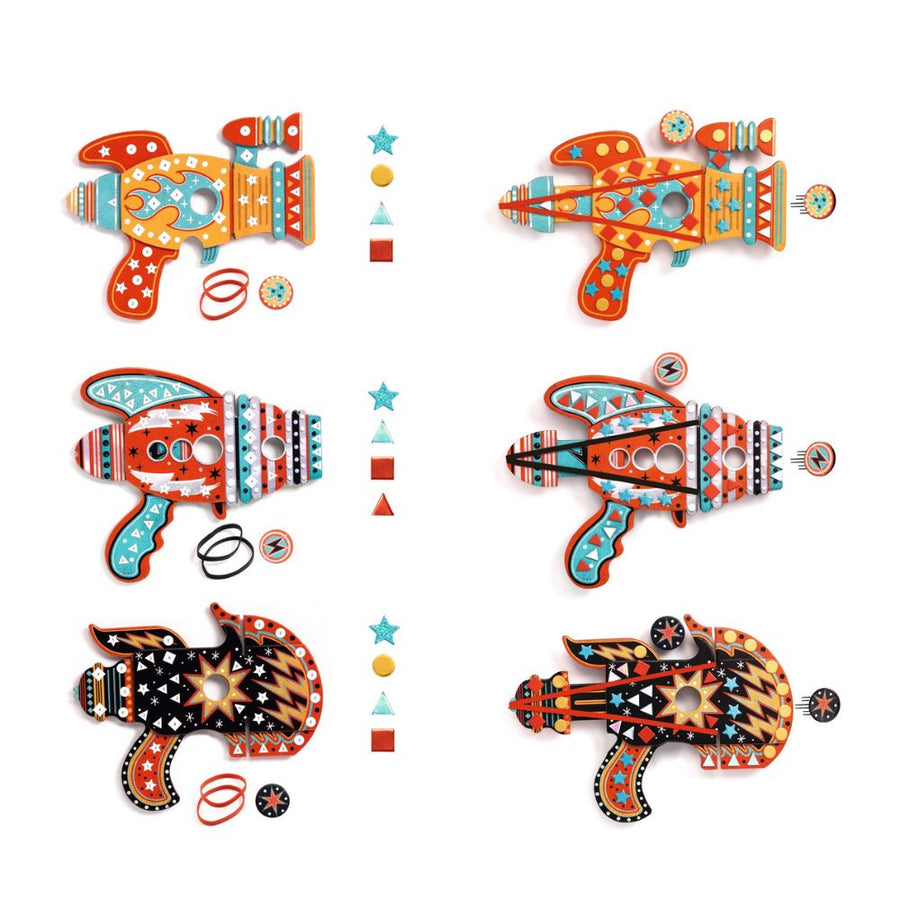 Djeco Do It Yourself - Kosmik Mosaic Launchers Mosaic Kits DJ07913