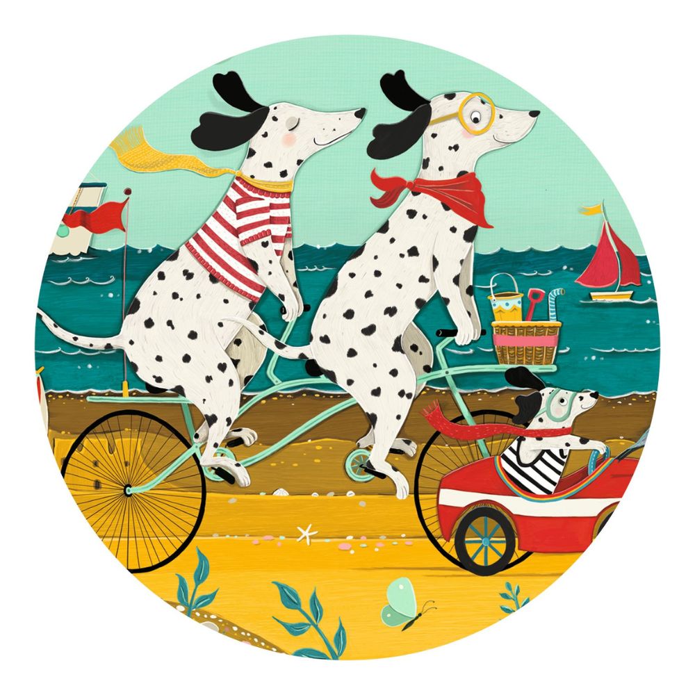 Djeco Puzzles Ollie The Dalmatian 24 pieces - Gifts For 3 Year Olds
