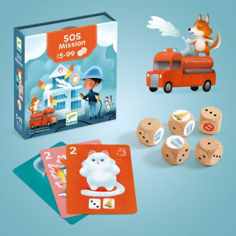 Djeco Dice Games - SOS Mission DJ00831