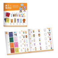 Djeco Do It Yourself - Funky Family - 15 Magnets to Decorate