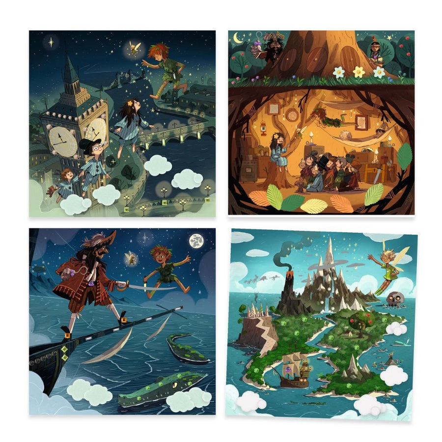 Djeco Fairy Tales To Decorate - Peter Pan DJ09479
