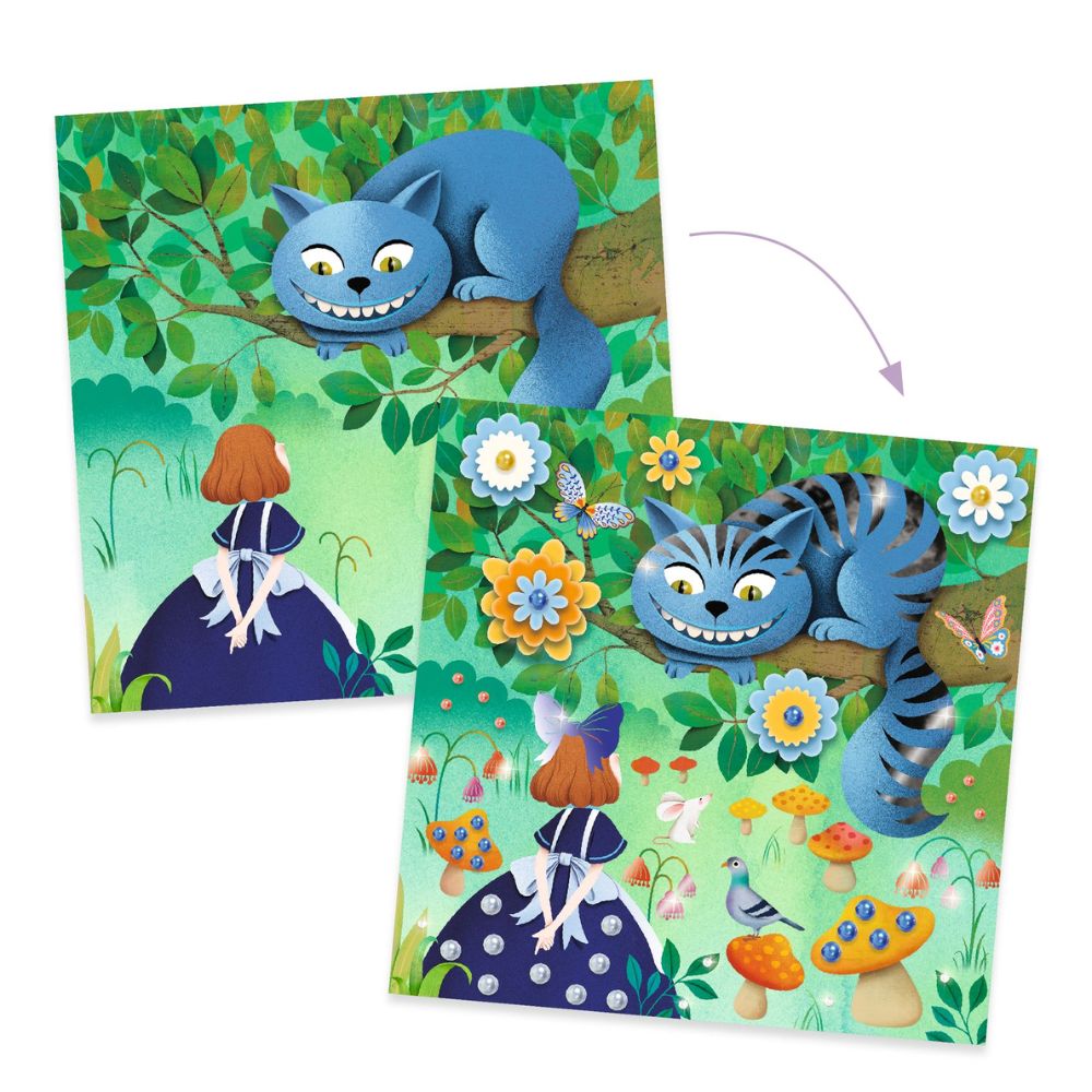 Djeco Fairy Tales To Decorate - In Wonderland