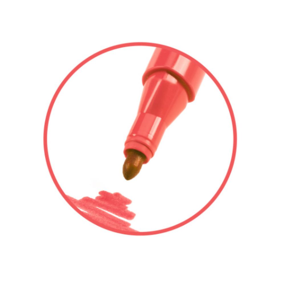 Djeco 15 Fine Tip Felt Pens - Pacific DJ09209
