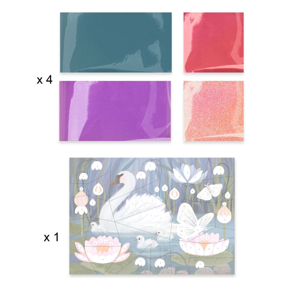 Djeco Fluffy Box - Multi Activity Art Box DJ09329