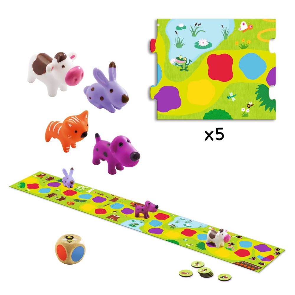 Djeco Games - Little Circuit | Toddler Games | Games for