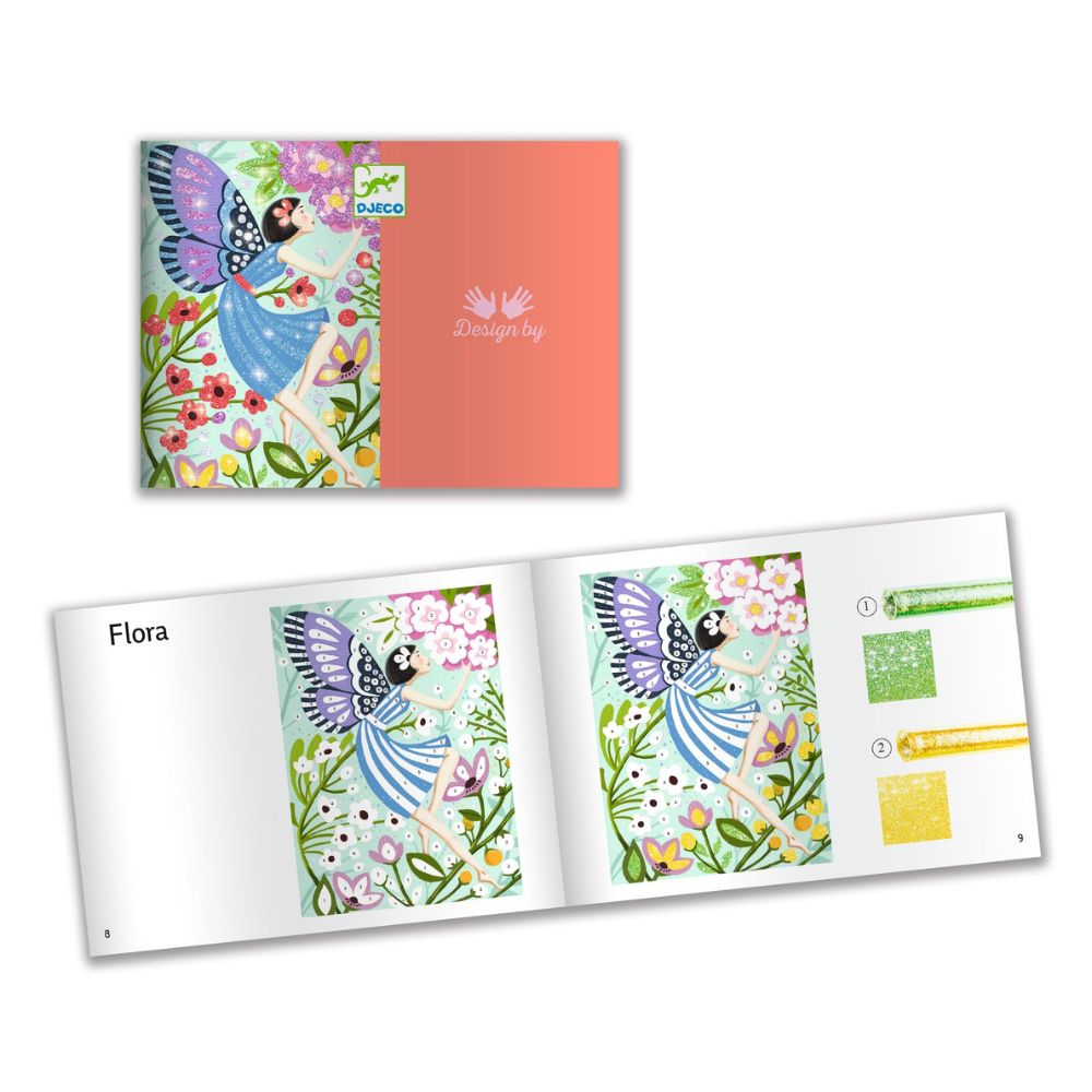Djeco Glitter Boards The Gentle Life Of Fairies
