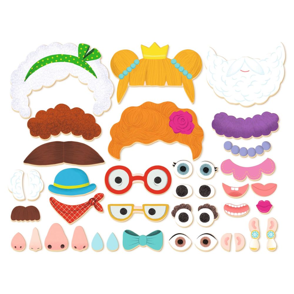 Djeco Inzebox Portraits - Magnetic Games DJ03072