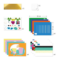 Djeco Create with Paper - In front, behind, in front