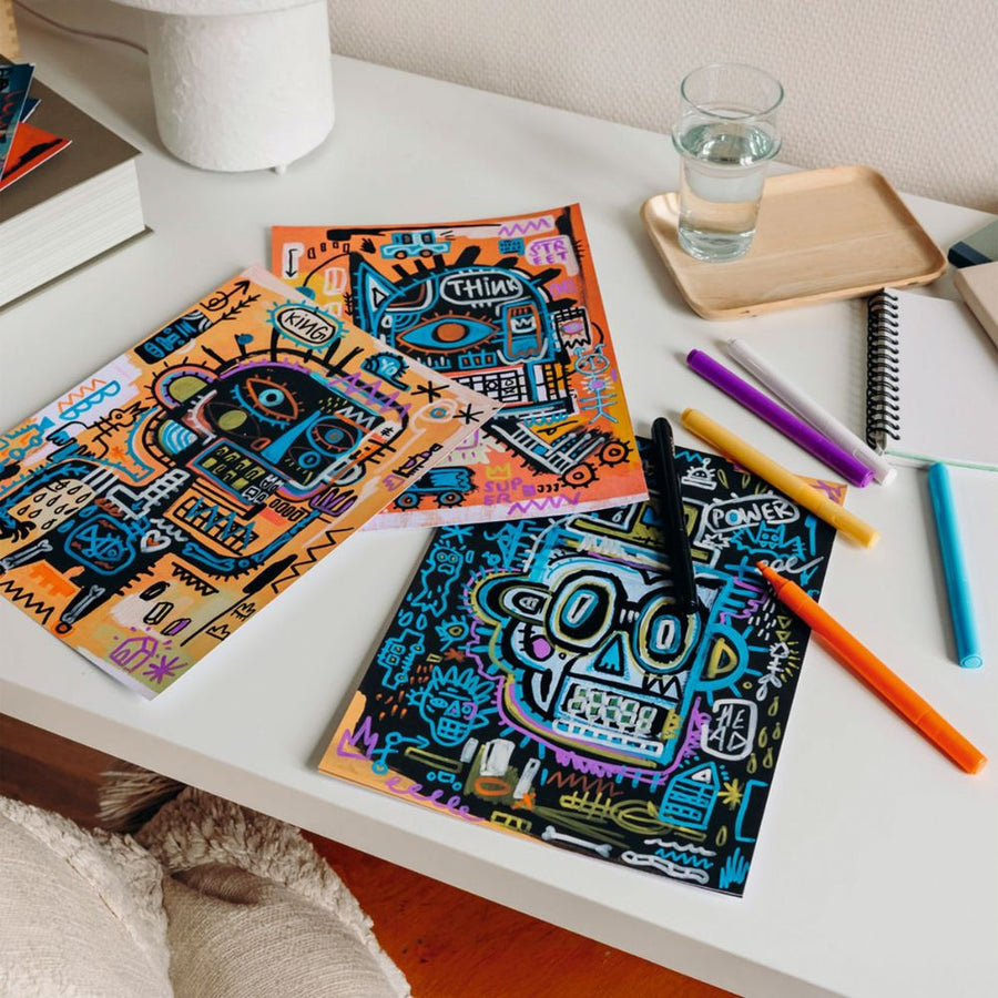Djeco Inspired By - Street Art Basquiat Style