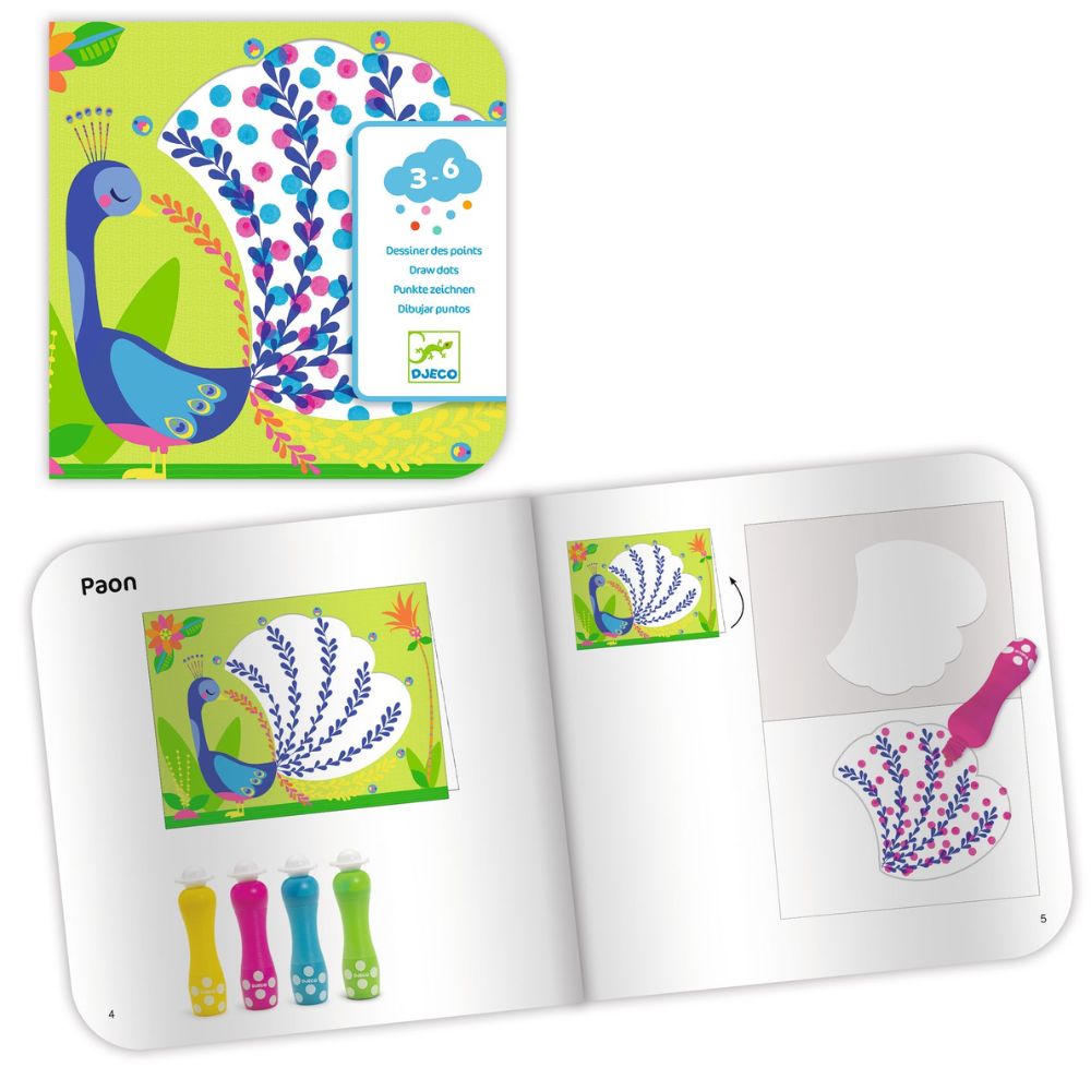 Djeco Draw Dots - It's All About the Dots