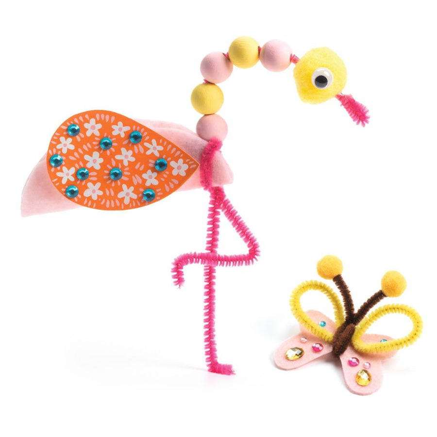 Djeco Make Your Own Jungle Animals Craft Kit