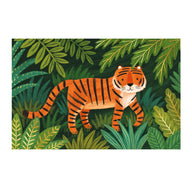 Djeco Lovely Paper - 8 Invitations and Stickers - Jungle Animals DD03491
