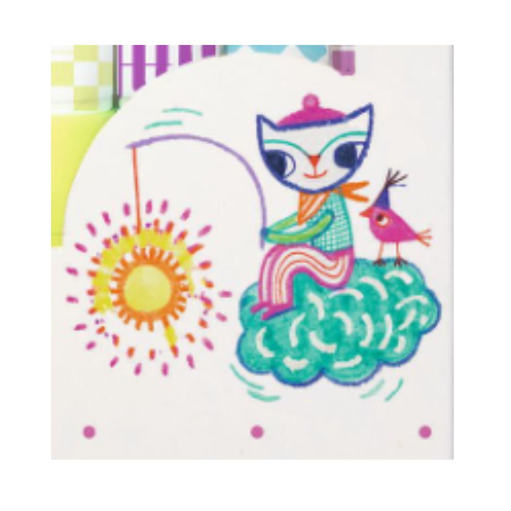 Djeco Lovely Paper - Magic erasable markers DD03810