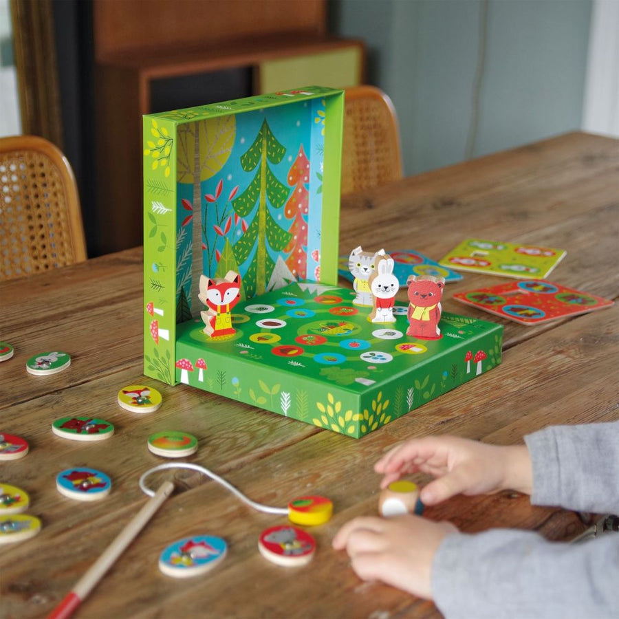 Djeco Toddler Wooden Games - Ludo Wood DJ01628