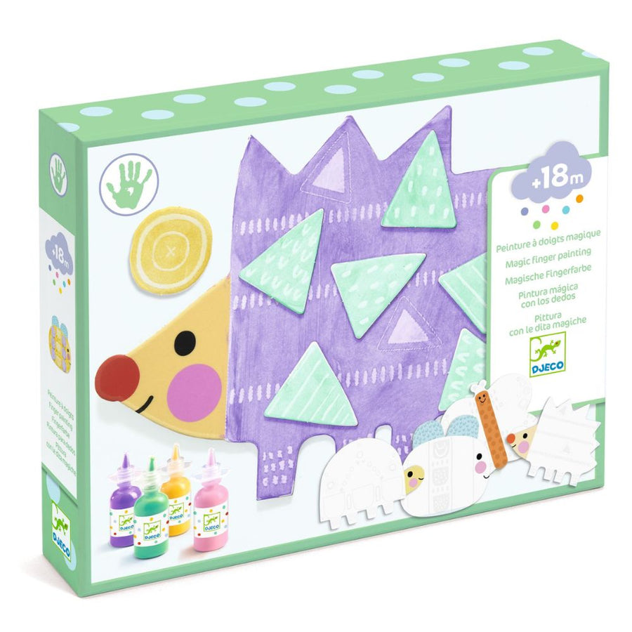 Toddler Crafts Djeco Magic Finger Painting Kit 