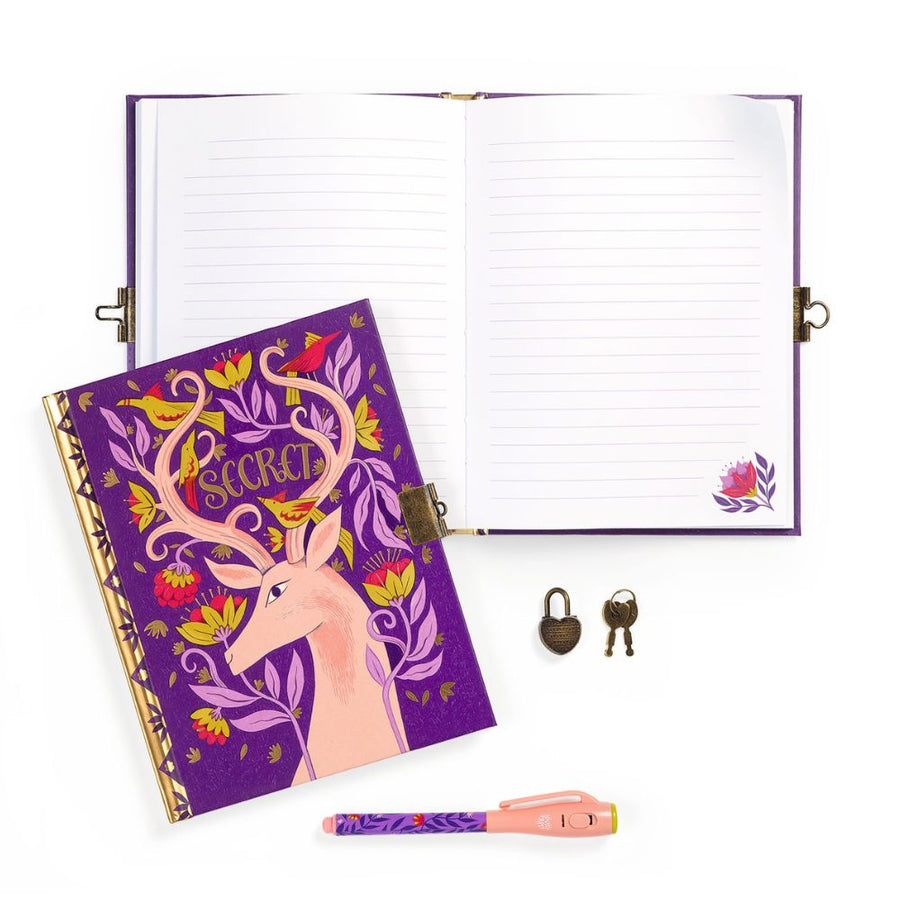 Djeco Lovely Paper - Melissa Secret Notebook with Magic Pen