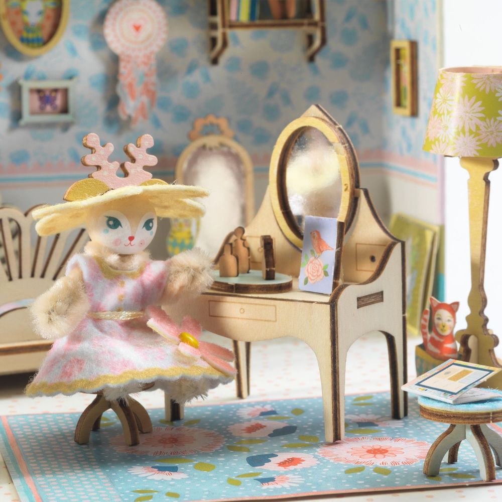 Djeco Mi House Alba - Model Making Kit for Girls DJ08030