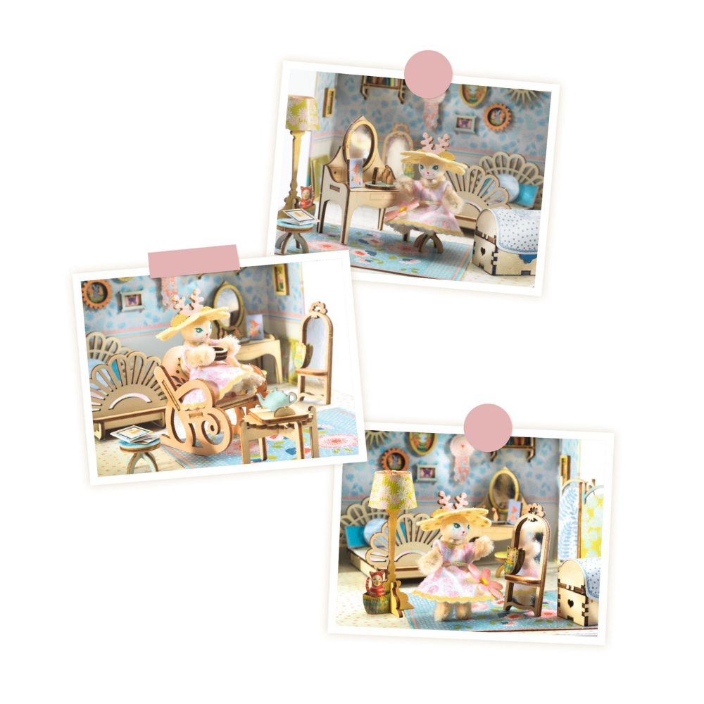Djeco Mi House Alba - Model Making Kit for Girls DJ08030
