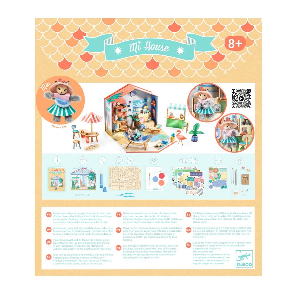Djeco Mi House Mia DJ08034 - Gifts for Girls 