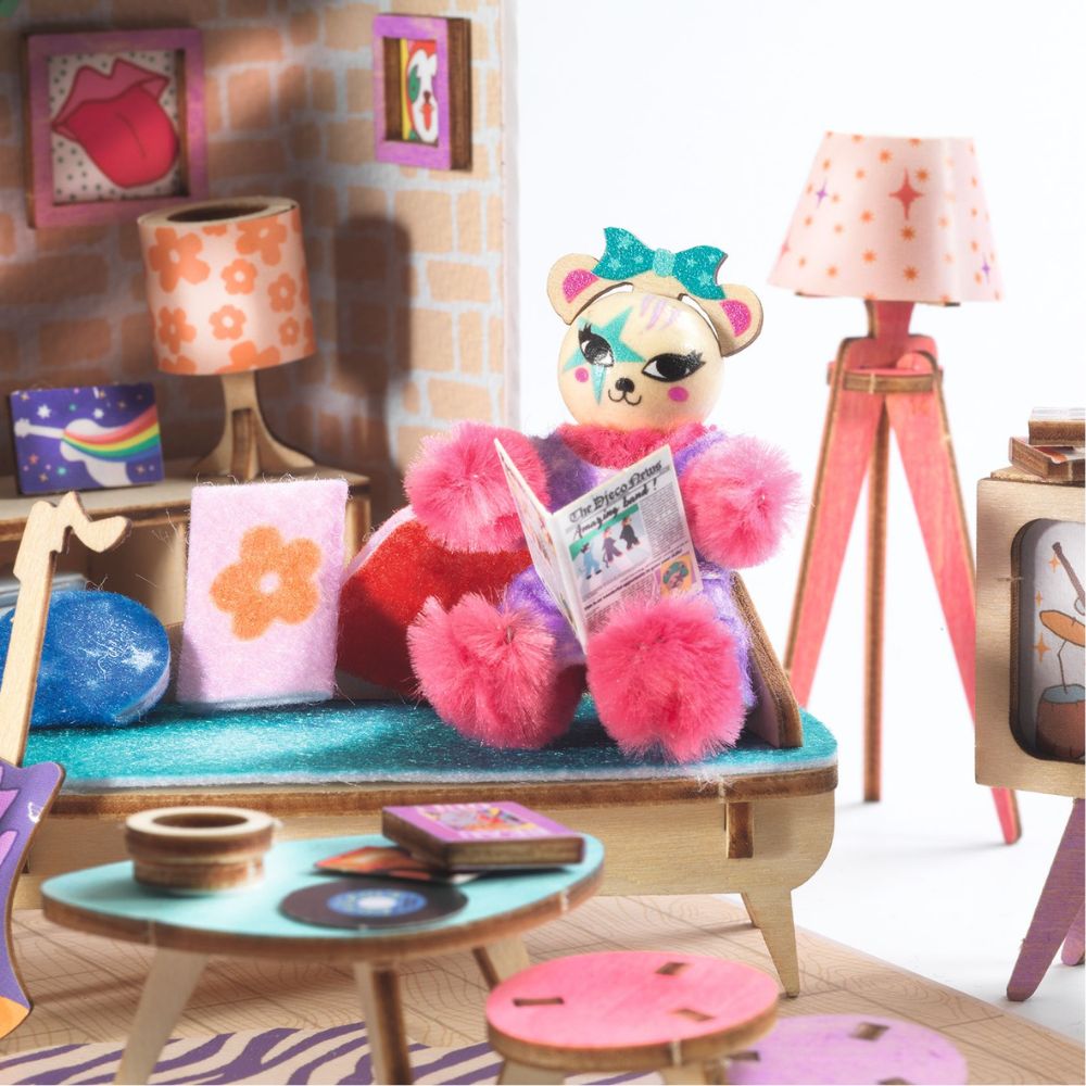 Djeco Mi House Stella - KidsModel Making Kits for Girls DJ08031
