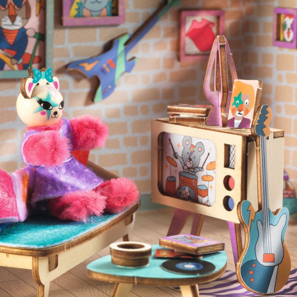 Djeco Mi House Stella - KidsModel Making Kits for Girls DJ08031