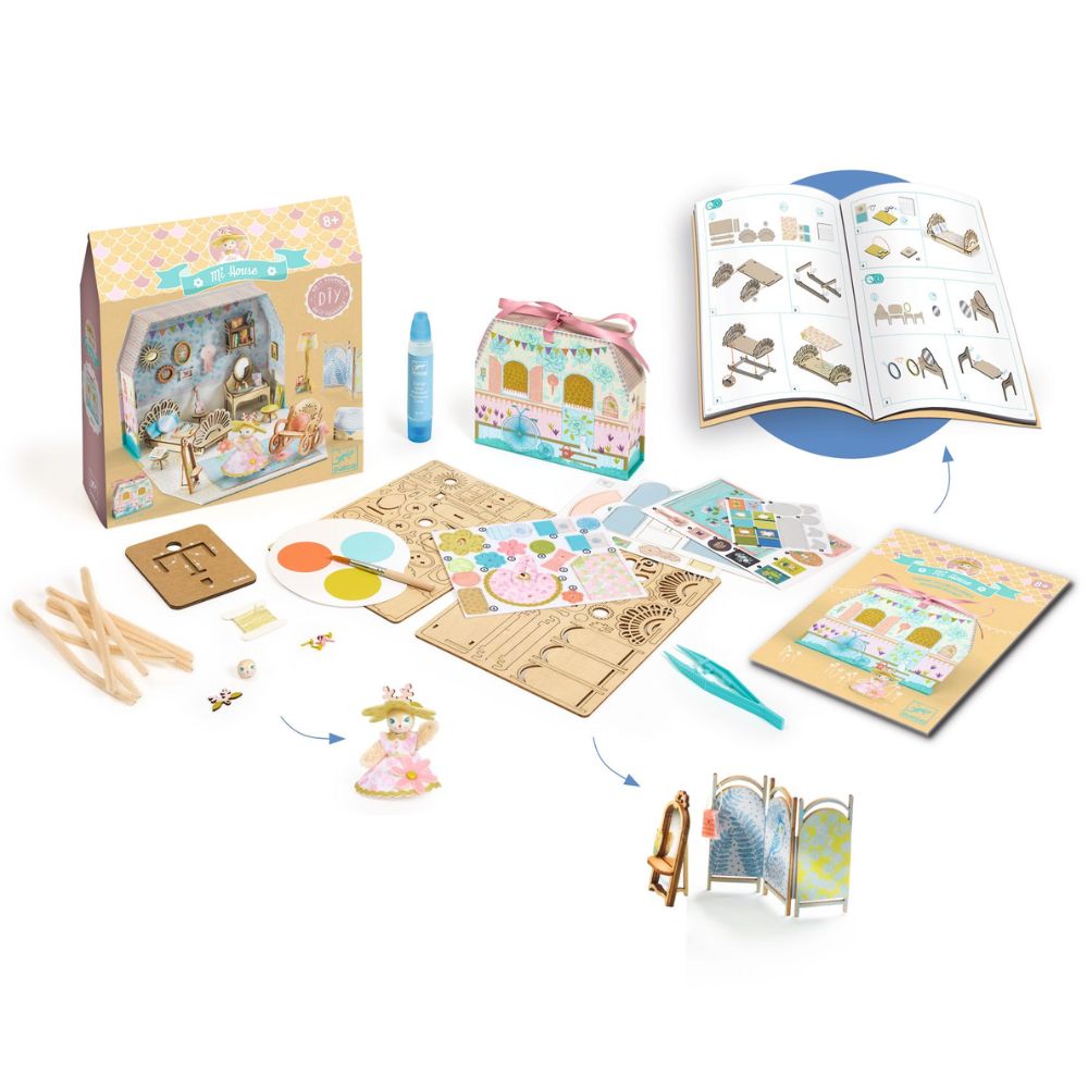 Djeco Mi House - Alba - Craft Kits for Girls DJ08030