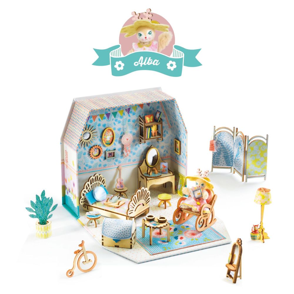 Djeco Mi House - Alba - Craft Kits for Girls DJ08030