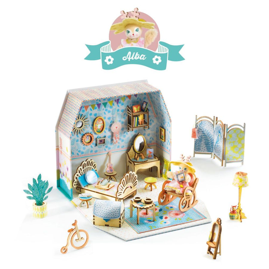 Djeco Mi House - Alba - Craft Kits for Girls DJ08030