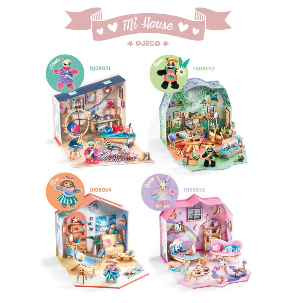 Djeco Mi House - Mia - Gifts for 9 Year Old Girls DJ08034