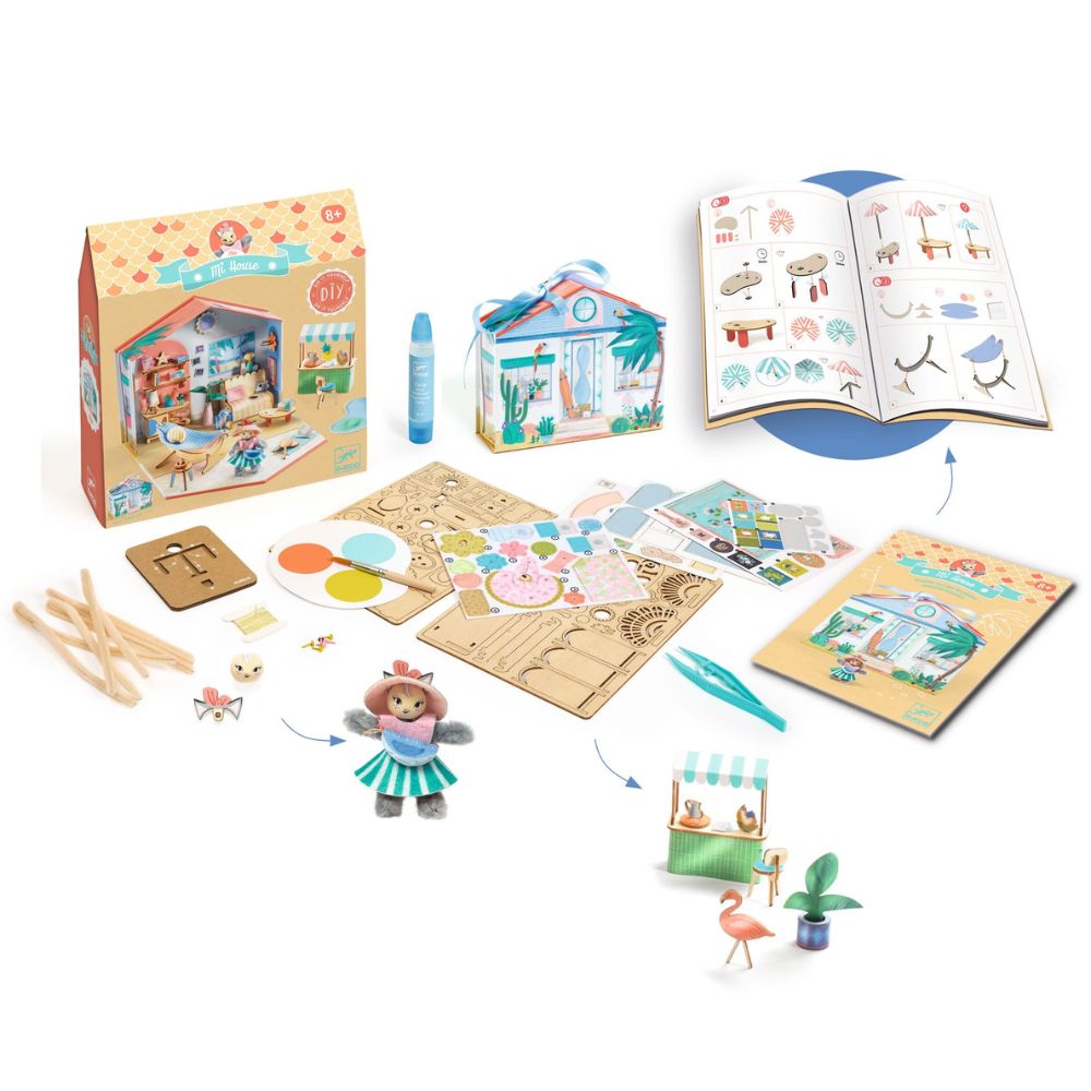 Djeco Mi House - Mia - Gifts for 9 Year Old Girls DJ08034