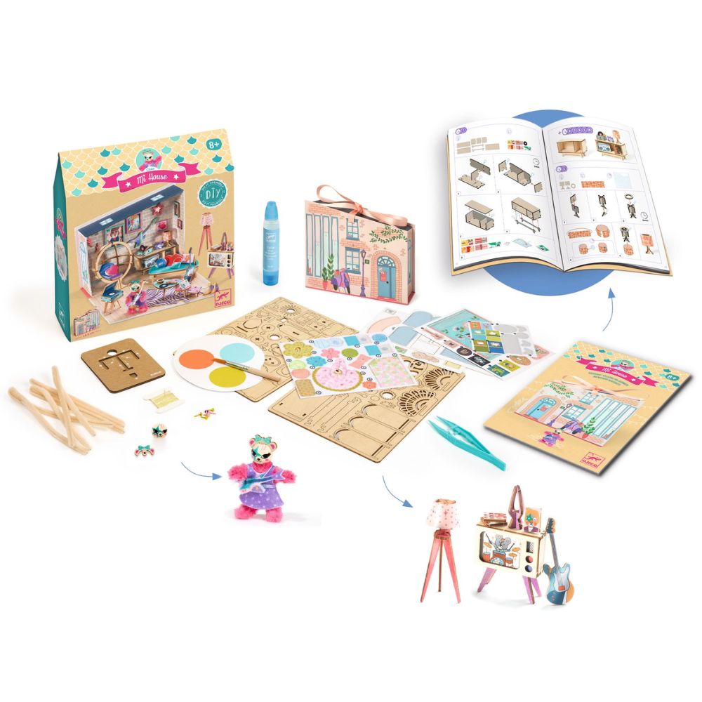 Djeco Mi House - Stella - Craft Kits for Girls DJ08031
