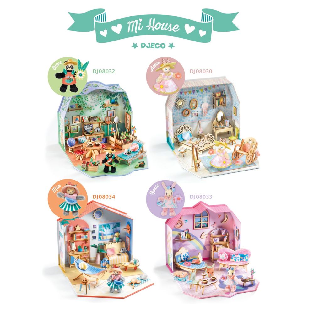 Djeco Mi House - Stella - Craft Kits for Girls DJ08031