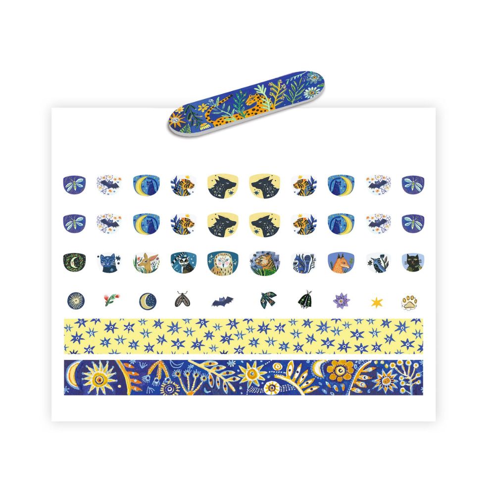 Djeco Nail Stickers - Moonlight Reflections