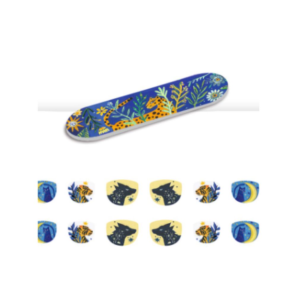 Djeco Nail Stickers - Moonlight Reflections