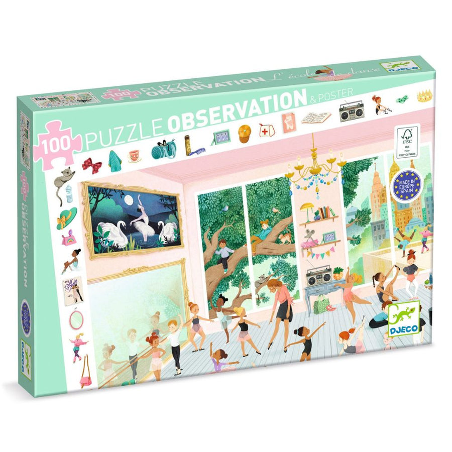 Djeco Observation Puzzle - The Ballet Dance School