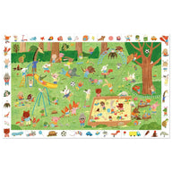 Djeco Observation Childrens Jigsaw Puzzle, Little Friends Garden