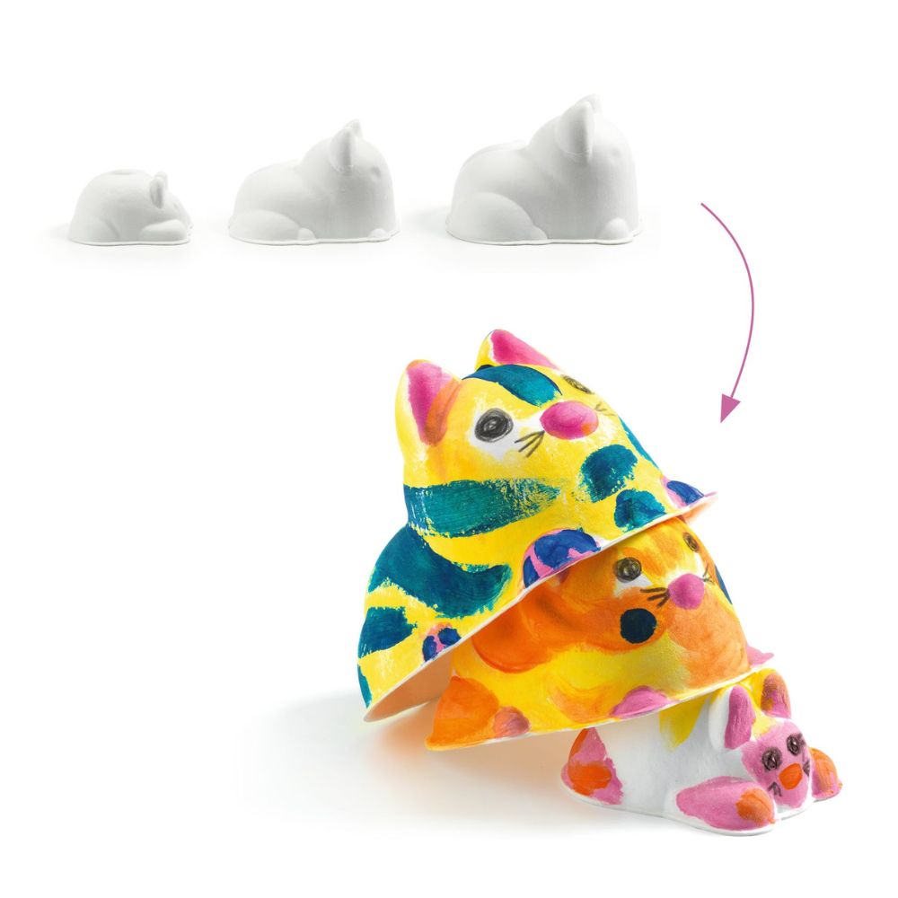 Djeco Painting - Cat Trio DJ00961