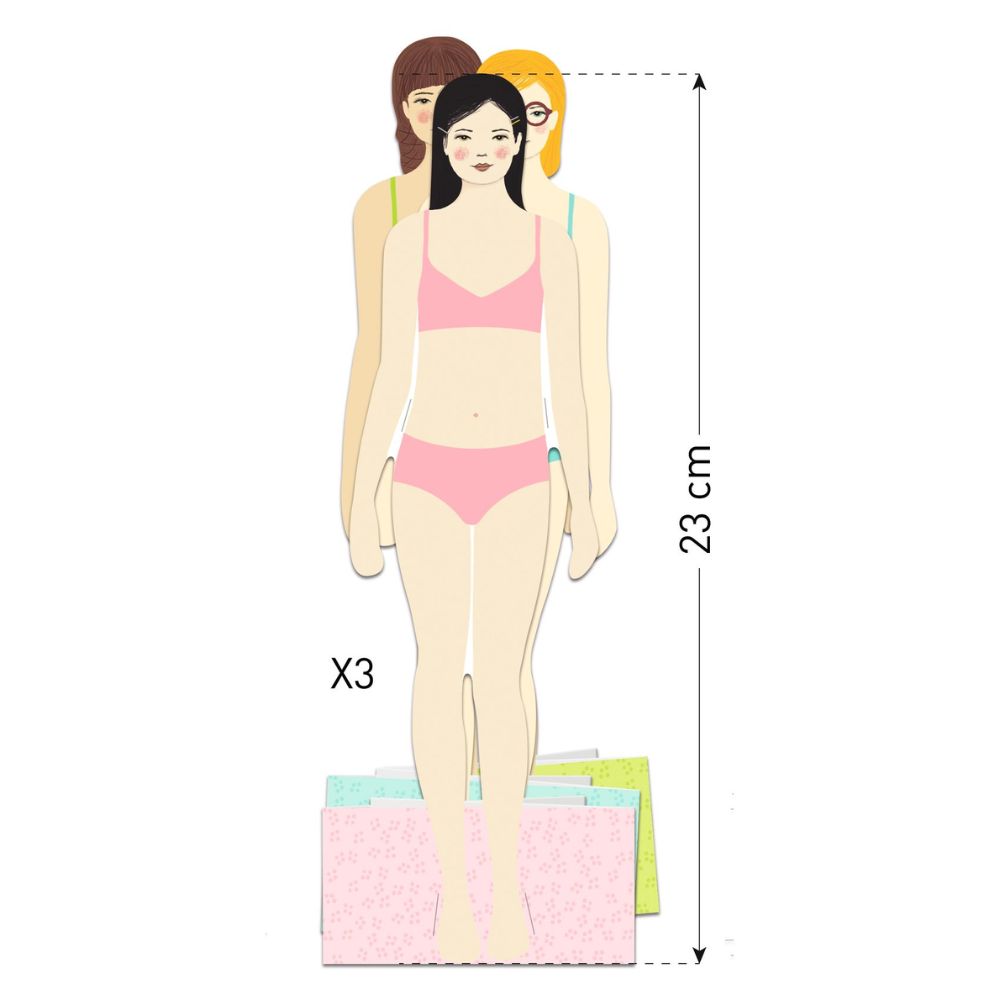 Djeco Paper Dolls: One Big Dressing Room