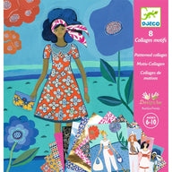 Djeco Patterned Collages - Wax Trend DJ09307