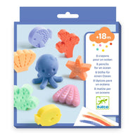 Djeco Pencils - 8 Pencils For A Happy Ocean DJ09048