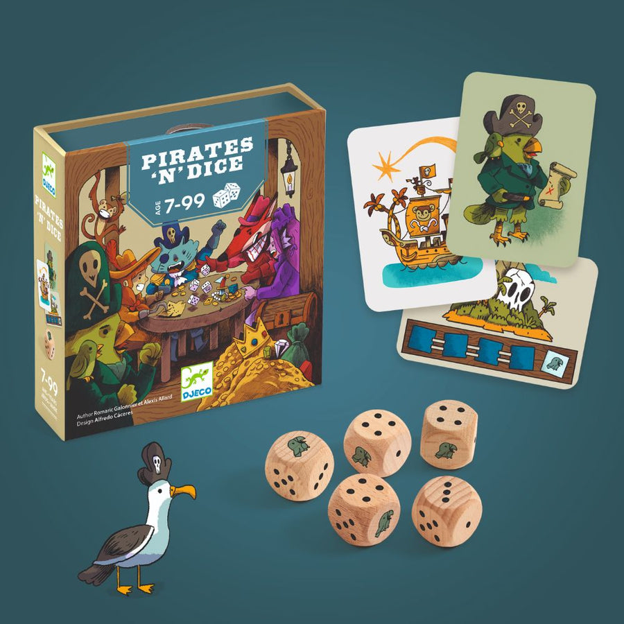 Djeco Dice Games - Pirates 'n' Dice