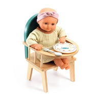 Djeco Pomea Wooden Baby Chair DJ07856