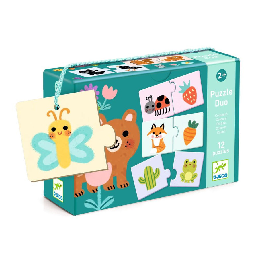Djeco Puzzle Duo - Colours