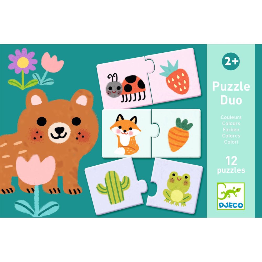 Djeco Puzzle Duo - Colours